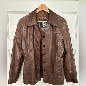 Women’s Brown Leather Jacket